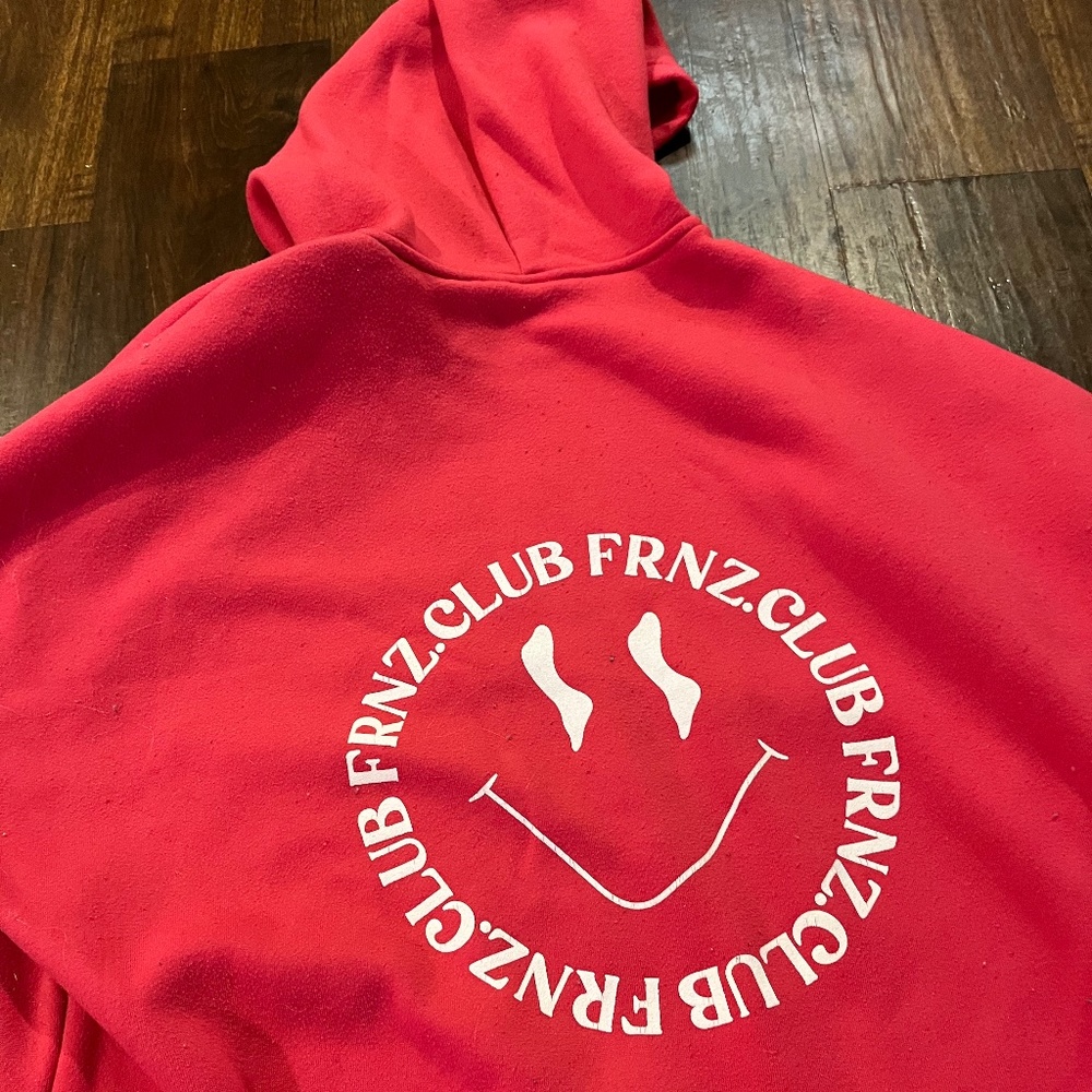 BRIGHT HOT PINK sweatshirt